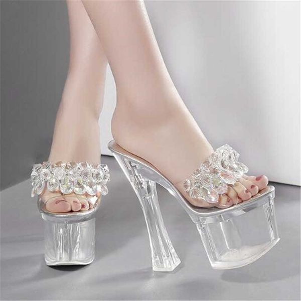 sandals women's slippers pvc string bead slip on 18cm thin heels high heels round toe waterproof shallow sandal women shoes size 3443 j, Black
sandals women's slippers pvc string bead slip on 18cm thin heels high heels round toe waterproof shallow sandal women shoes size 3443 j, Black
