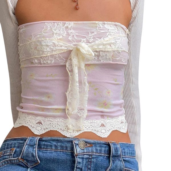 womens tanks camis xingqing fairycore tube y2k aesthetic floral lace patchwork strapless off shoulder women grunge crop tshirt streetwear 23, White
womens tanks camis xingqing fairycore tube y2k aesthetic floral lace patchwork strapless off shoulder women grunge crop tshirt streetwear 23, White
