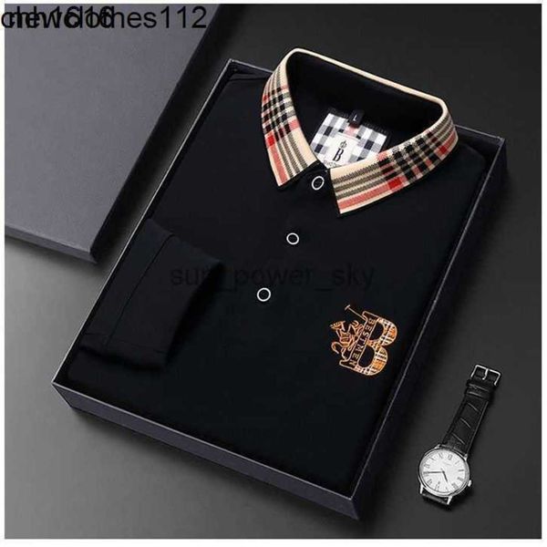 silk burberies burbreries men's designer fashion brand spring autumn long sleeve t shirt men pure color handsome undercoat cotton polo, White;black
silk burberies burbreries men's designer fashion brand spring autumn long sleeve t shirt men pure color handsome undercoat cotton polo, White;black