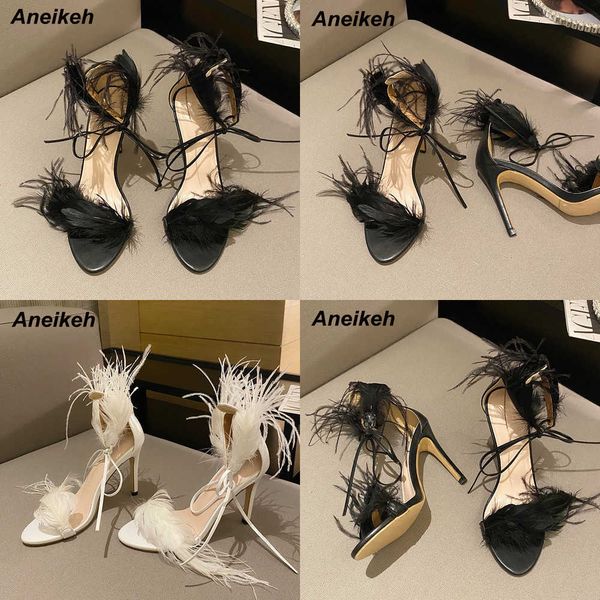 sandals new pu fashion peep toe sandals women's summer thin heels shoes party basic solid sweet feather elegant white 230316, Black
sandals new pu fashion peep toe sandals women's summer thin heels shoes party basic solid sweet feather elegant white 230316, Black