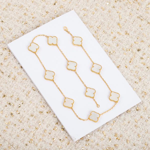 brand flowers chokers designer pendant necklaces van clover woman fashion jewelry women gold necklace cjeweler four leaf ten flowers chokers, Silver
brand flowers chokers designer pendant necklaces van clover woman fashion jewelry women gold necklace cjeweler four leaf ten flowers chokers, Silver