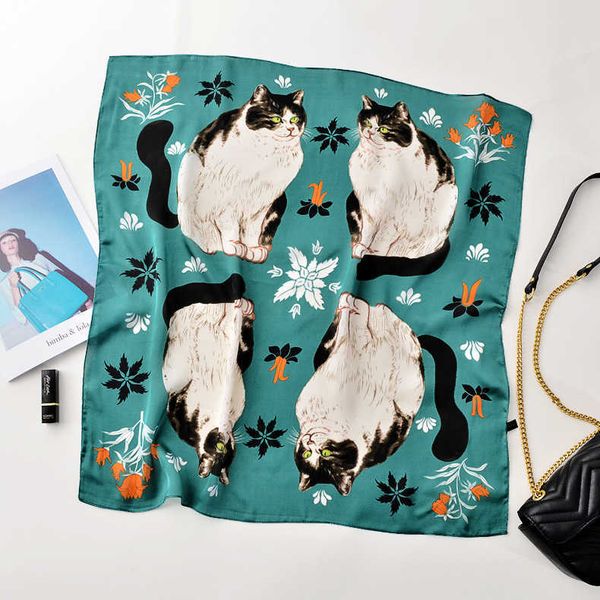scarves 2020 designer women silk scarf pattern neck hair band foulard 70cm square head tie print scarves lady foulard head band j230428, Blue;gray
scarves 2020 designer women silk scarf pattern neck hair band foulard 70cm square head tie print scarves lady foulard head band j230428, Blue;gray