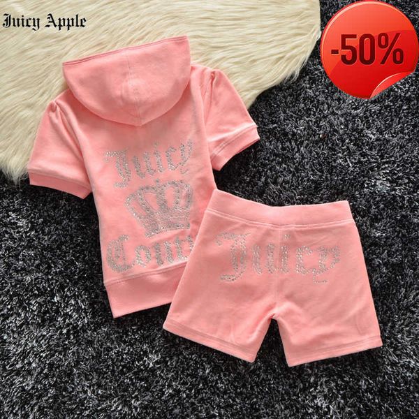 juicy apple women's tracksuits short sets designer hoodies jackets jogger sportswear summer streetwear sports set woman 2 pieces, Gray
juicy apple women's tracksuits short sets designer hoodies jackets jogger sportswear summer streetwear sports set woman 2 pieces, Gray