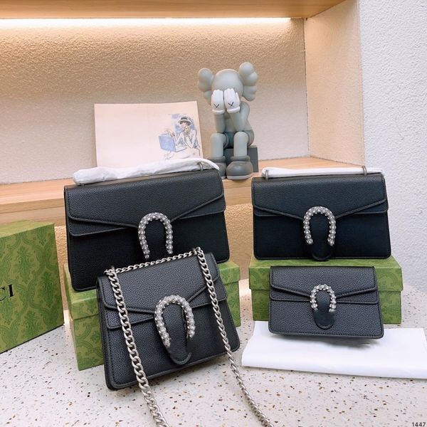 4size wallet shoulder bag designer handbag chain luxury fashion brand wallet vintage ladies black white leather handbag designers women purs
4size wallet shoulder bag designer handbag chain luxury fashion brand wallet vintage ladies black white leather handbag designers women purs
