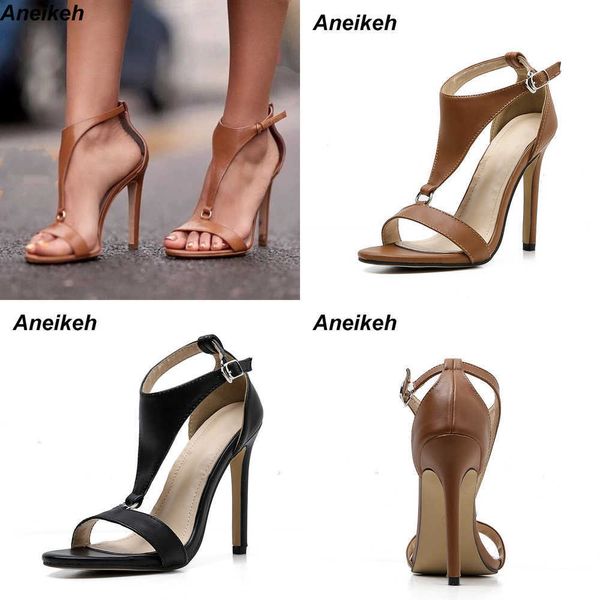 sandals pumps brown t strap stiletto heels open toe sandals for women summer buckle gladiator high shoe 230316, Black
sandals pumps brown t strap stiletto heels open toe sandals for women summer buckle gladiator high shoe 230316, Black
