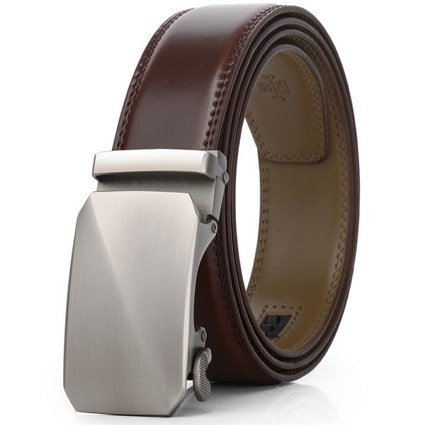 men's leather high-end automatic buckle waistband 38mm jeans casual pants decorative waistband can be adjusted at will 130cm aa0003, Black;brown
men's leather high-end automatic buckle waistband 38mm jeans casual pants decorative waistband can be adjusted at will 130cm aa0003, Black;brown