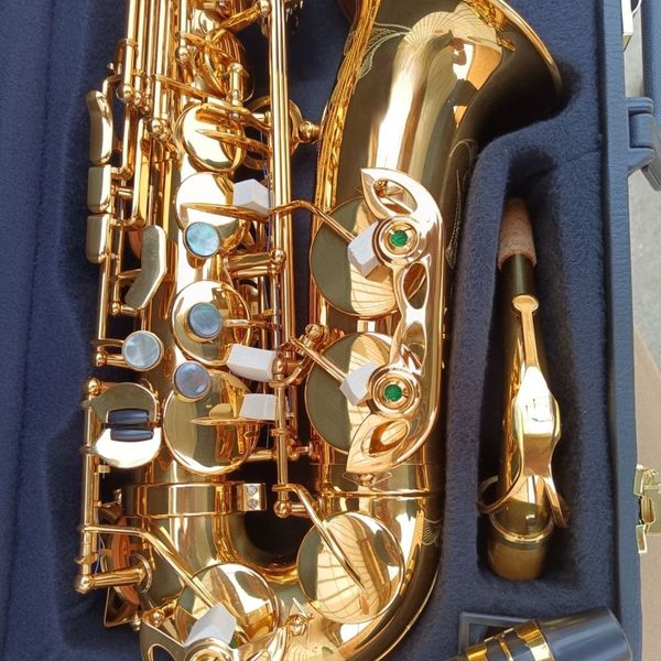 professional tenor saxophone 54 e-flat lacquer gold bronze french craft manufactured performance grade jazz instruments with cas258
professional tenor saxophone 54 e-flat lacquer gold bronze french craft manufactured performance grade jazz instruments with cas258