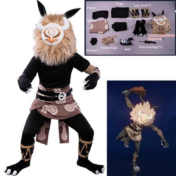 cosplay wigs game populer genshin impact hilichurl kostum cosplay musuh umum ukuran sxxxl j230502, Black
cosplay wigs game populer genshin impact hilichurl kostum cosplay musuh umum ukuran sxxxl j230502, Black