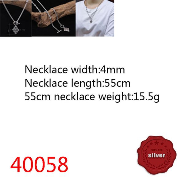 40058 night show tide 925 sterling silver cross flower square pendant chain letter necklace hip hop punk style jewelry personalized matching
40058 night show tide 925 sterling silver cross flower square pendant chain letter necklace hip hop punk style jewelry personalized matching