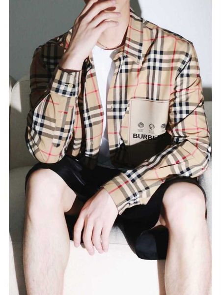 fashion burberies burbreries men's style jackets coats autumn men's classic leather plaid shirt comfortable fashion versatile prem, White;black
fashion burberies burbreries men's style jackets coats autumn men's classic leather plaid shirt comfortable fashion versatile prem, White;black