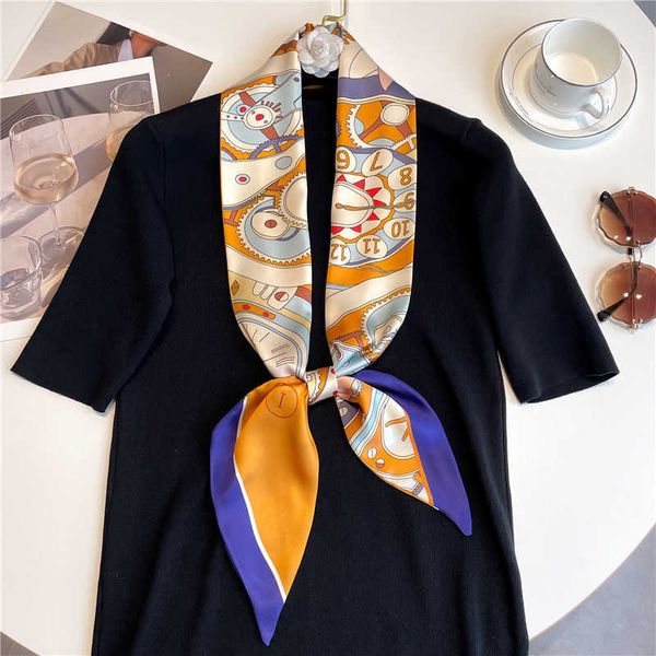 scarves luxury print satin silk skinny neck tie scarf for women fashion hair bands ribbon wrist wraps lady kerchief headscarf headware j2304, Blue;gray
scarves luxury print satin silk skinny neck tie scarf for women fashion hair bands ribbon wrist wraps lady kerchief headscarf headware j2304, Blue;gray