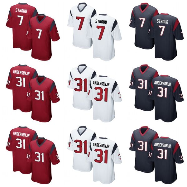 7 c.j. stroud houstons football jerseys 31 will anderson jr texan blue red white men women youth, Black;red
7 c.j. stroud houstons football jerseys 31 will anderson jr texan blue red white men women youth, Black;red