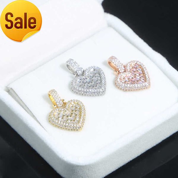 iced out bling 5a cz heart pendant crystal tennis chain fashion necklace jewelry for women lady wedding party drop ship, Silver
iced out bling 5a cz heart pendant crystal tennis chain fashion necklace jewelry for women lady wedding party drop ship, Silver