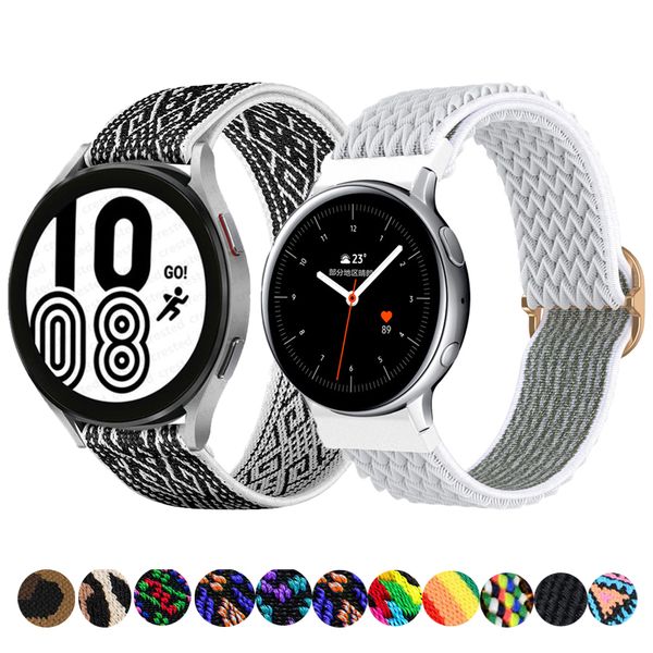 20mm strap for samsung galaxy watch band 4/5/pro 45mm 44mm active 2 braided solo loop bracelet correa huawei watch gt 2-3 band, Black;brown
20mm strap for samsung galaxy watch band 4/5/pro 45mm 44mm active 2 braided solo loop bracelet correa huawei watch gt 2-3 band, Black;brown