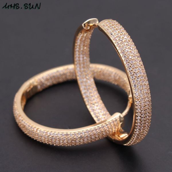 hoop huggie mhs.sun luxury aaa zircon hoop earrings for women gold color round circle earring wedding party engagement gift 230428, Golden;silver
hoop huggie mhs.sun luxury aaa zircon hoop earrings for women gold color round circle earring wedding party engagement gift 230428, Golden;silver