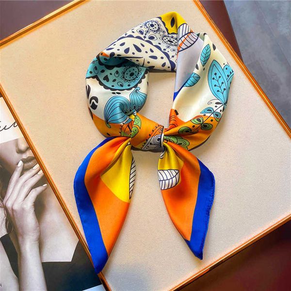 scarves 2022 popular print silk feeling square scarf 70cm spring neckerchief shawl wrap hijab female hair hand wrist foulard bandana j230428, Blue;gray
scarves 2022 popular print silk feeling square scarf 70cm spring neckerchief shawl wrap hijab female hair hand wrist foulard bandana j230428, Blue;gray
