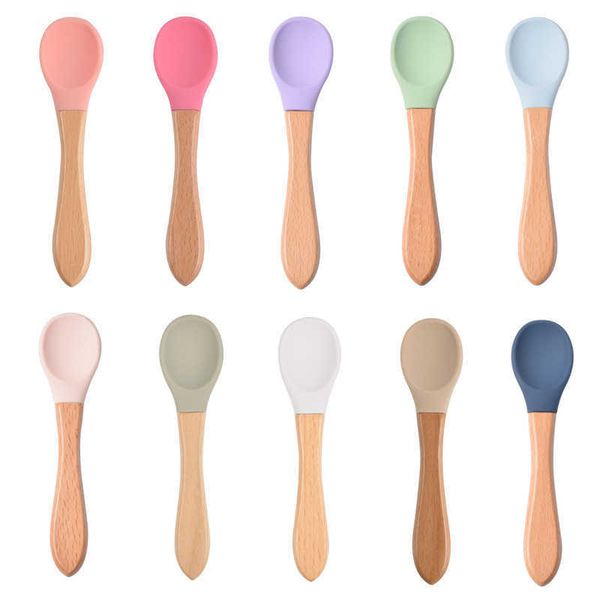 cups dishes utensils baby wooden spoon wooden handle silicone soft spoon feeding spoons for children learn to eat training tableware toddler
cups dishes utensils baby wooden spoon wooden handle silicone soft spoon feeding spoons for children learn to eat training tableware toddler