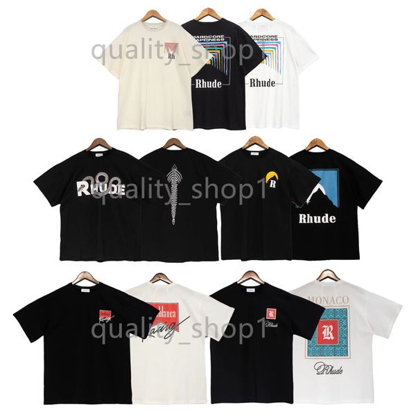 summer designer mens t shirts luxury rhude tees cotton t-shirts casual couples short sleeves tee loose print letters men women t-shirts size, White;black
summer designer mens t shirts luxury rhude tees cotton t-shirts casual couples short sleeves tee loose print letters men women t-shirts size, White;black