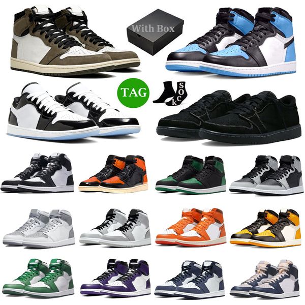 jumpman 1 1s basketball shoes pine green military black black cat university blue red thunder midnight navy white oreo sneakers with box
jumpman 1 1s basketball shoes pine green military black black cat university blue red thunder midnight navy white oreo sneakers with box
