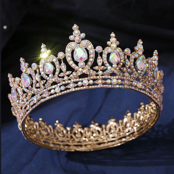 ts-0230-c new wedding headwear with rhinestone crystal heart shaped bride circular alloy crown banquet party dress accessories studio shooti, Silver
ts-0230-c new wedding headwear with rhinestone crystal heart shaped bride circular alloy crown banquet party dress accessories studio shooti, Silver