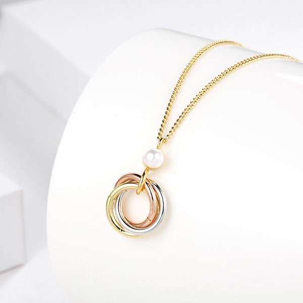 colorful ring hollowed out necklace simple multi-match pearl necklace multi-ring korean version temperament fashion collarbone chain female, Silver
colorful ring hollowed out necklace simple multi-match pearl necklace multi-ring korean version temperament fashion collarbone chain female, Silver