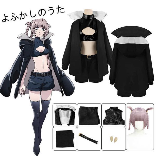cosplay wigs nanakusa nazuna cosplay call of the night cosplay costume black cloak jacket vest wig suit halloween yofukashi no uta clothing
cosplay wigs nanakusa nazuna cosplay call of the night cosplay costume black cloak jacket vest wig suit halloween yofukashi no uta clothing