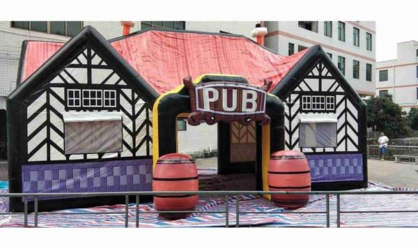 10mlx5mw whiskey dark beer party giant inflatable pub tent irish bars with casks for commercial use cabin tent sale, Black;white
10mlx5mw whiskey dark beer party giant inflatable pub tent irish bars with casks for commercial use cabin tent sale, Black;white