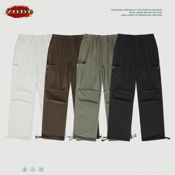 pants zodf trendy 2022 men straight cargo pants high street casual loose band washed cotton trousers brand streetwears hy0424, Black
pants zodf trendy 2022 men straight cargo pants high street casual loose band washed cotton trousers brand streetwears hy0424, Black