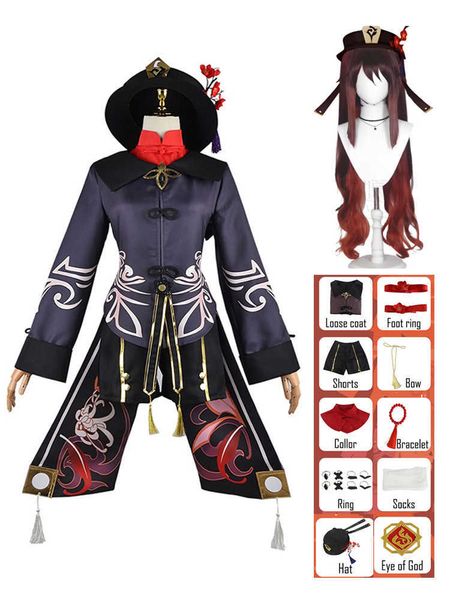 cosplay wigs glfs cosplay anime permainan hu tao genshin impact hutao kostum seragam wig seksi cosplay gaya cina kostum halloween untuk wani, Black
cosplay wigs glfs cosplay anime permainan hu tao genshin impact hutao kostum seragam wig seksi cosplay gaya cina kostum halloween untuk wani, Black