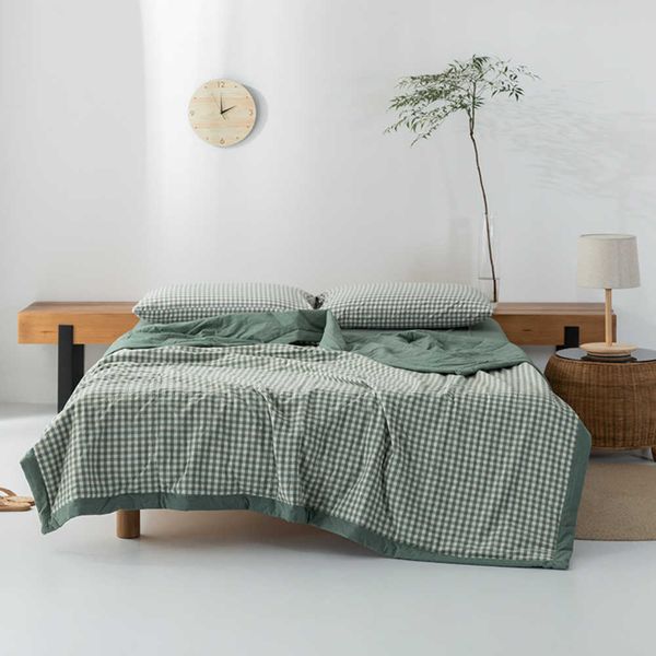 comforters & bedding sets washed cotton summer quilt 4-piece set{