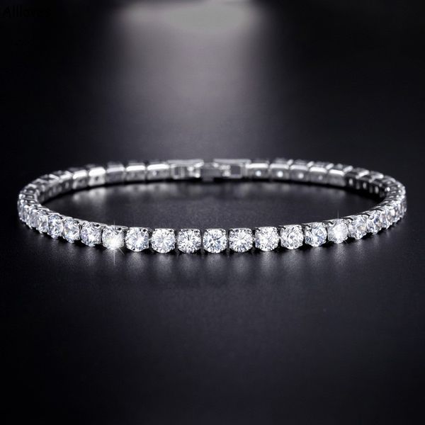 trendy crystals women bracelets jewelry 925 sterling silver cz tennis bracelet chains wedding fashion rhinestones jewelry ladies party gift, White
trendy crystals women bracelets jewelry 925 sterling silver cz tennis bracelet chains wedding fashion rhinestones jewelry ladies party gift, White