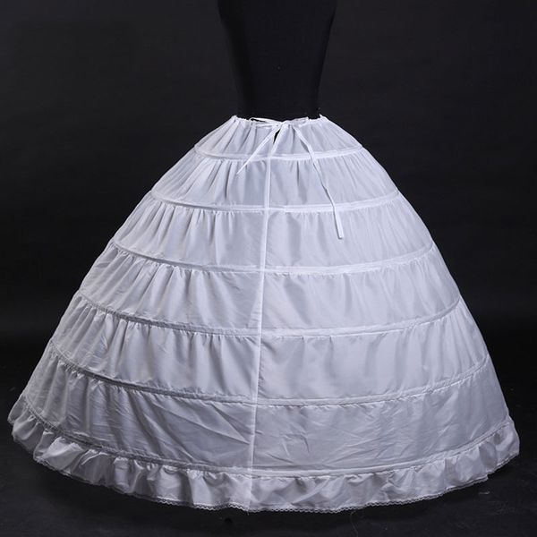 lace edge 6 hoop petticoat underskirt for ball gown wedding dress 120cm diameter underwear crinoline accessories, White
lace edge 6 hoop petticoat underskirt for ball gown wedding dress 120cm diameter underwear crinoline accessories, White