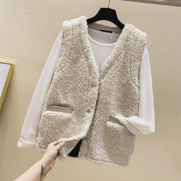 leather jacket vest women's velvet coat autumn winter short woolen vest chaleco mujer, Black
leather jacket vest women's velvet coat autumn winter short woolen vest chaleco mujer, Black