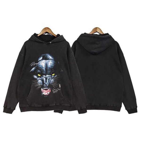 men's hoodies sweatshirts represent cheetah print washed old loose hooded kangaroo sweater, Black
men's hoodies sweatshirts represent cheetah print washed old loose hooded kangaroo sweater, Black