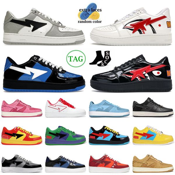 bapestar men women running shoes designer baped sta sk8 trainers grey black white shark venoms patent leather red beige abc camo pink outdoo
bapestar men women running shoes designer baped sta sk8 trainers grey black white shark venoms patent leather red beige abc camo pink outdoo