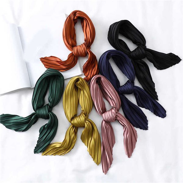 scarves silk pleated scarf solid color satin neckerchief soft small scarves square scarf decorative headscarf crinkled hair scarf j230428, Blue;gray
scarves silk pleated scarf solid color satin neckerchief soft small scarves square scarf decorative headscarf crinkled hair scarf j230428, Blue;gray