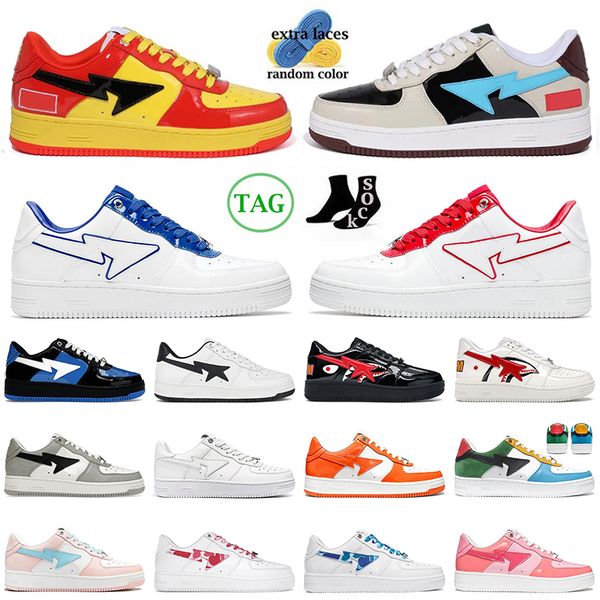 2023 baped designer sk8 sta running shoes bapestar bapestas men women trainers iron patent leather white blue red jjjjound navy black shark
2023 baped designer sk8 sta running shoes bapestar bapestas men women trainers iron patent leather white blue red jjjjound navy black shark