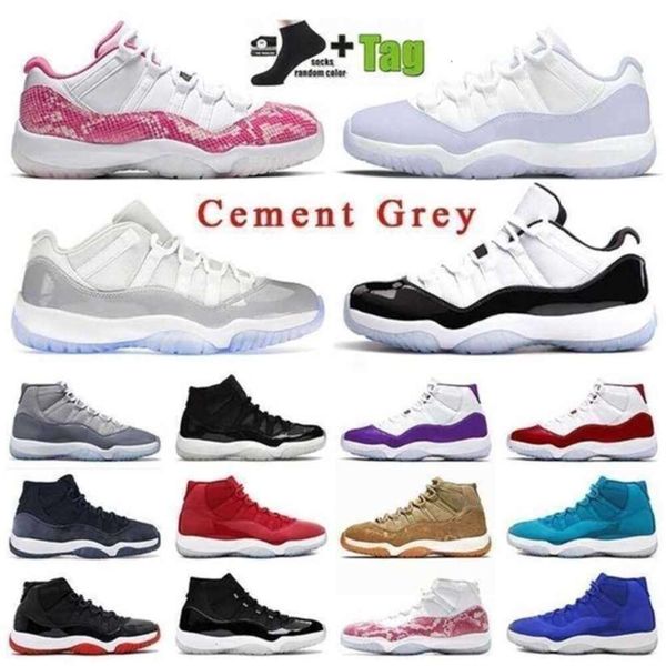 11 Jumpman Low Retos Basketball Shoes New Cement Grey Big Size US 13 Low J 11s High Concord Cool Gray Cherry Red and White Snakeskin, Beige
11 Jumpman Low Retos Basketball Shoes New Cement Grey Big Size US 13 Low J 11s High Concord Cool Gray Cherry Red and White Snakeskin, Beige
