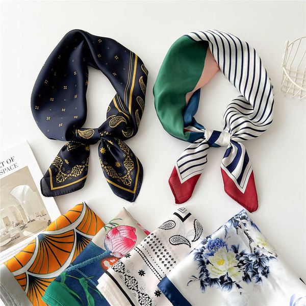 scarves silk feeling scarf spring square fashion neckerchief lady shawl wraps hijab bandana new women hair beach head female foulard j230428, Blue;gray
scarves silk feeling scarf spring square fashion neckerchief lady shawl wraps hijab bandana new women hair beach head female foulard j230428, Blue;gray