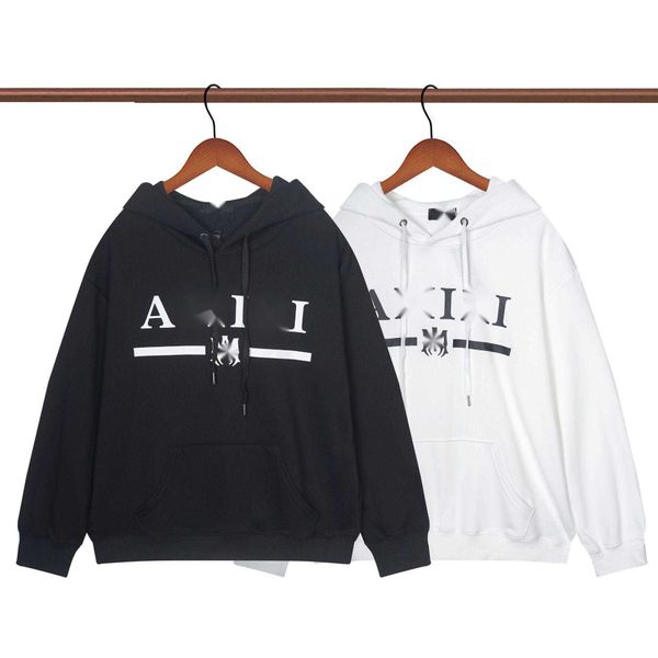 men's sweater fall new designer high-quality letter logo print solid color hooded sweater cotton loose hoodie men, Black
men's sweater fall new designer high-quality letter logo print solid color hooded sweater cotton loose hoodie men, Black