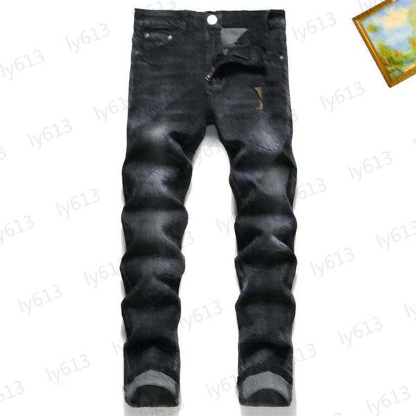 black mens jeans summer spring designer fashion classic printed trendy brand slim fitting straight stretch casual pants male denim trousers, Blue
black mens jeans summer spring designer fashion classic printed trendy brand slim fitting straight stretch casual pants male denim trousers, Blue