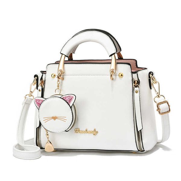 shoulder bags women fashion vintage designer messenger leather handbag casual handle korean style black 230426
shoulder bags women fashion vintage designer messenger leather handbag casual handle korean style black 230426