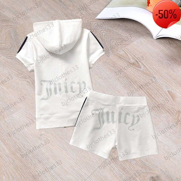 juicy tracksuit designer womens two piece pant drill letter short sleeve hooded cardigan elastic waist casual shorts women clothes 5 colors, Gray
juicy tracksuit designer womens two piece pant drill letter short sleeve hooded cardigan elastic waist casual shorts women clothes 5 colors, Gray