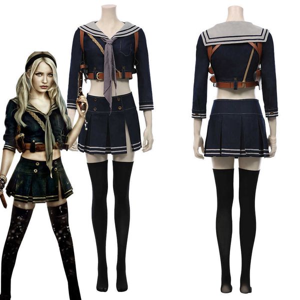 cosplay wigs sucker punch baby doll cosplay costume dress for women girls skirt uniform fancy dress full set halloween carnival party suit j, Black
cosplay wigs sucker punch baby doll cosplay costume dress for women girls skirt uniform fancy dress full set halloween carnival party suit j, Black