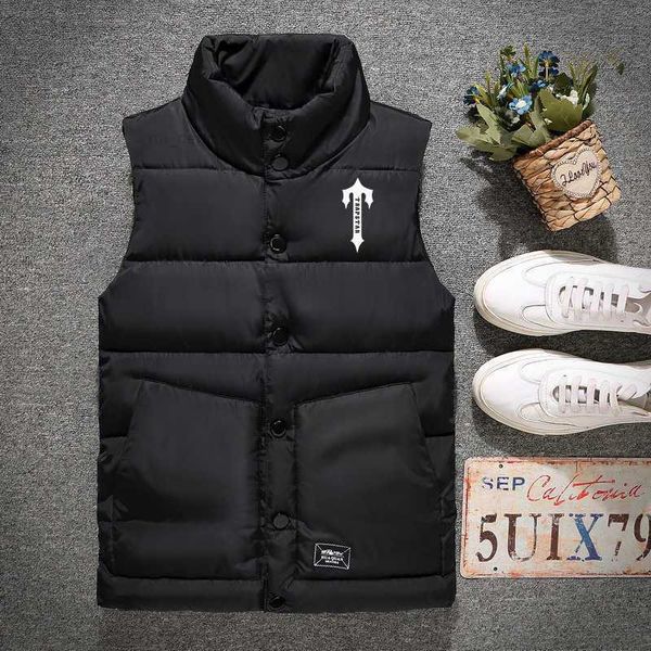 men's vests london trapstar jacket tyle real feather down winter fashion vest bodywarmer advanced waterproof fabric 1000, Black;white
men's vests london trapstar jacket tyle real feather down winter fashion vest bodywarmer advanced waterproof fabric 1000, Black;white