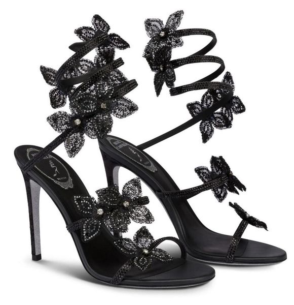 summer luxury brand floriane crystal sandals shoes renecaovilla women snake wrapped strap crystal-encrusted party wedding glitter sole lady, Black
summer luxury brand floriane crystal sandals shoes renecaovilla women snake wrapped strap crystal-encrusted party wedding glitter sole lady, Black