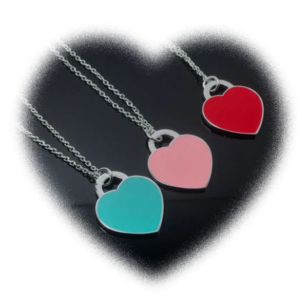 fashion heart necklace designer 925 sterling silver necklace personalized official website standard 40cm design 3 colors in stock dropshippi
fashion heart necklace designer 925 sterling silver necklace personalized official website standard 40cm design 3 colors in stock dropshippi