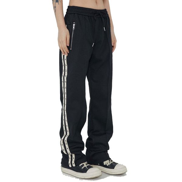 pants men women side ribbon sports streetwear fashion hip hop loose casual pants sweatpants male joggers trousers unisex, Black
pants men women side ribbon sports streetwear fashion hip hop loose casual pants sweatpants male joggers trousers unisex, Black