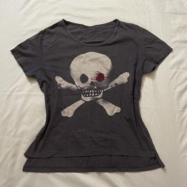 t-shirt women dark academia clothes 90s vintage harajuku grunge crop egirl gothic skulls print tshirt y2k retro short sleeve tees, White
t-shirt women dark academia clothes 90s vintage harajuku grunge crop egirl gothic skulls print tshirt y2k retro short sleeve tees, White
