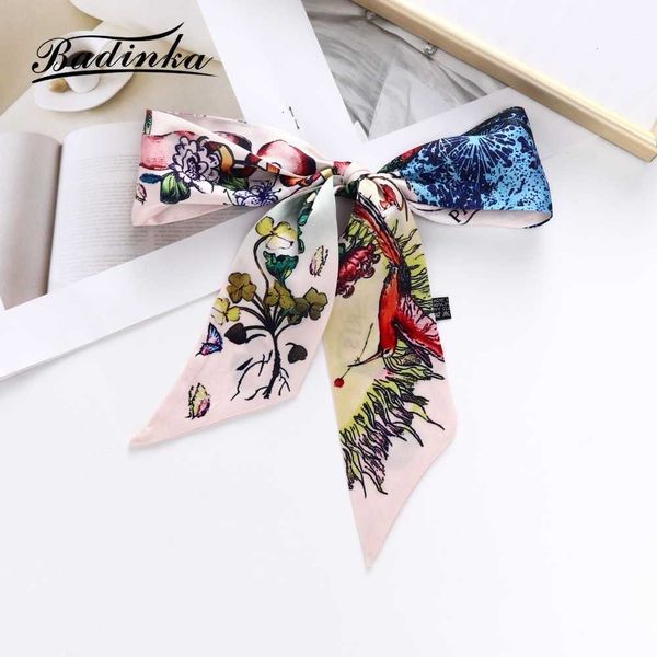 scarves 2022 new designer long skinny bag handle ribbon scarf women luxury elegant narrow silk petite hair tie scarfs for ladies fulares j23, Blue;gray
scarves 2022 new designer long skinny bag handle ribbon scarf women luxury elegant narrow silk petite hair tie scarfs for ladies fulares j23, Blue;gray